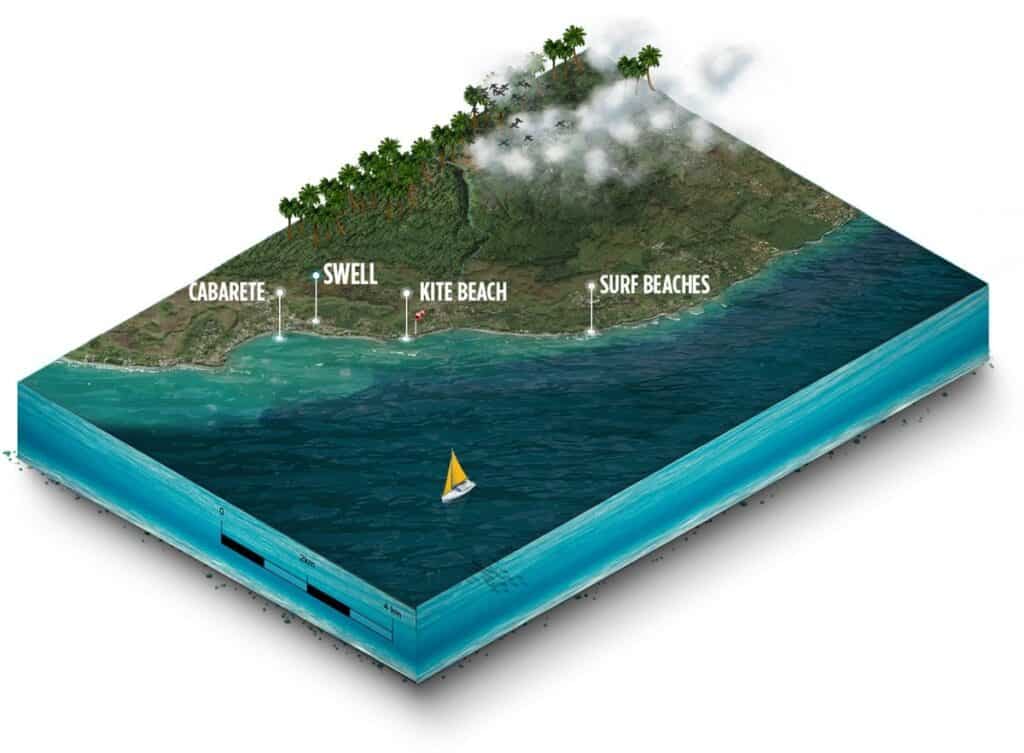swell surf camp locationmap isometric