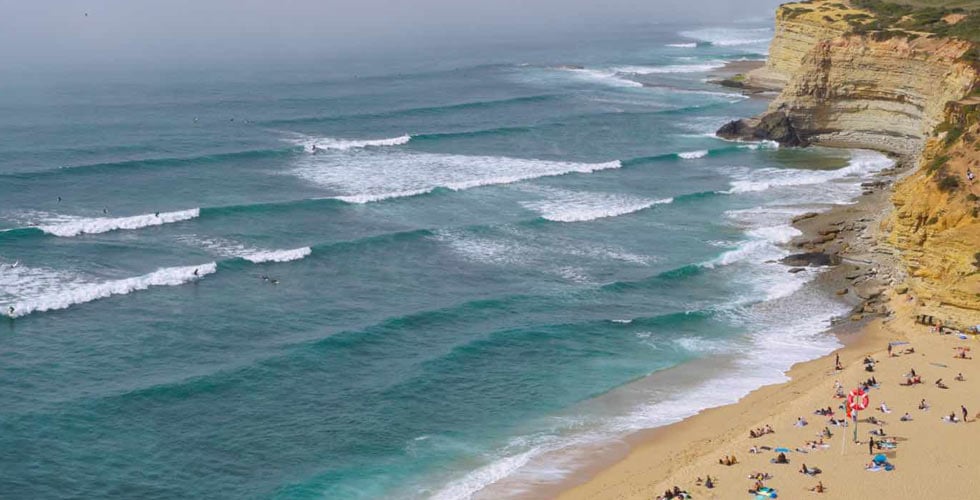 Surfing Portugal