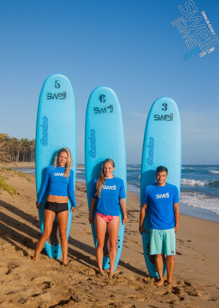 learn to surf in the Caribbean