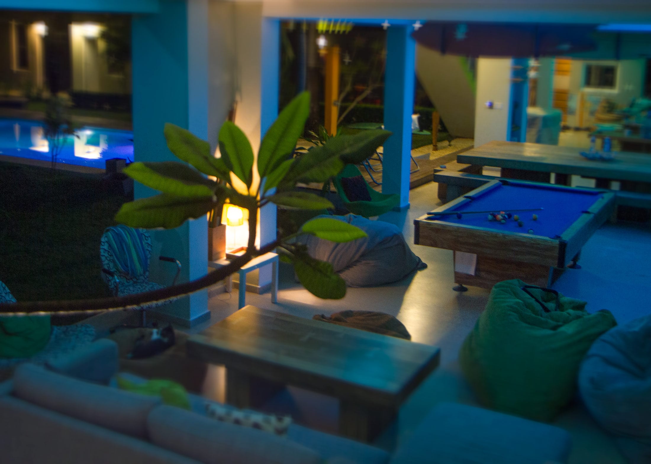The communal living-room hub