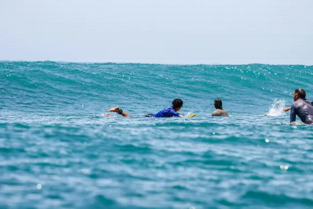 Paddle out