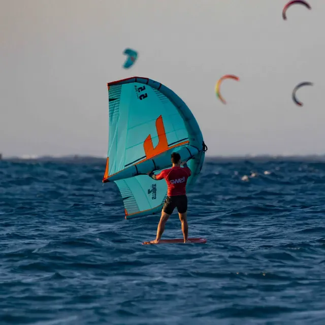 On the foil